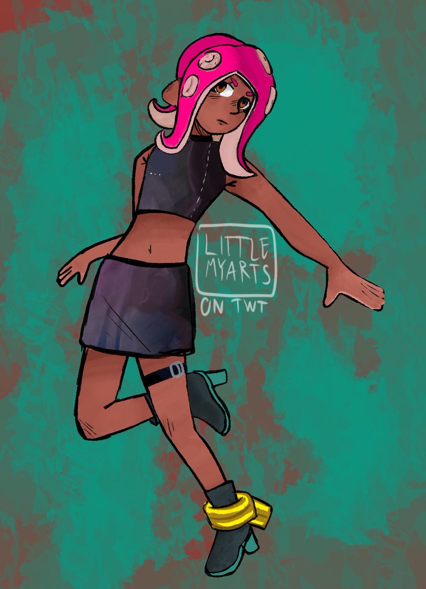 LittleMyArts's tweet photo. Agent 8 is so slay 

#Splatoon #Splatoon2 #Splatoon2octoexpanstion #Agent8 #agent8splatoon https://t.co/NM7WLyn7sf