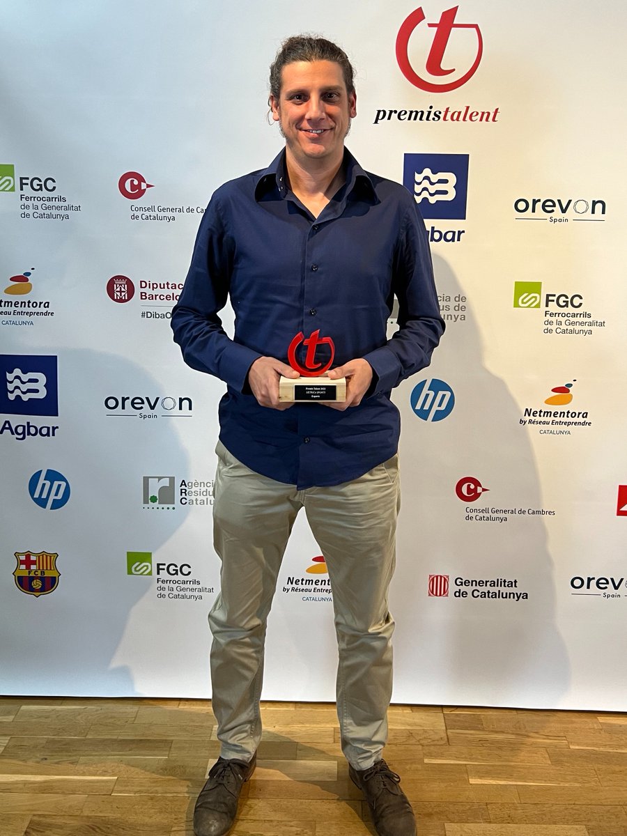Rubén Saavedra (@metricaruben) on Twitter photo .@metricasports has been awarded with the <a href="/premistalent/">Premis Talent</a> 2022 in the category of sports!!!
It is a pleasure to be awarded for our innovative approach to transform the sports tech industry.
Thanks to Fundació Impulsa Talentum for the recognition. .@metricasports has been awarded with the <a href="/premistalent/">Premis Talent</a> 2022 in the category of sports!!!
It is a pleasure to be awarded for our innovative approach to transform the sports tech industry.
Thanks to Fundació Impulsa Talentum for the recognition.