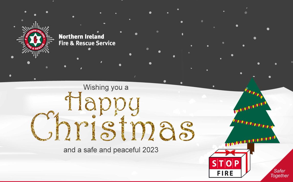 NIFRSOFFICIAL's tweet photo. Your Northern Ireland Fire &amp; Rescue Service is here to keep you safe 24/7. We want to thank all our Firefighters &amp; everyone in our Regional Control Centre who're working today. Thanks to our colleagues in the other emergency services too. Merry Christmas from everyone at NIFRS! https://t.co/UoXufCbdlG