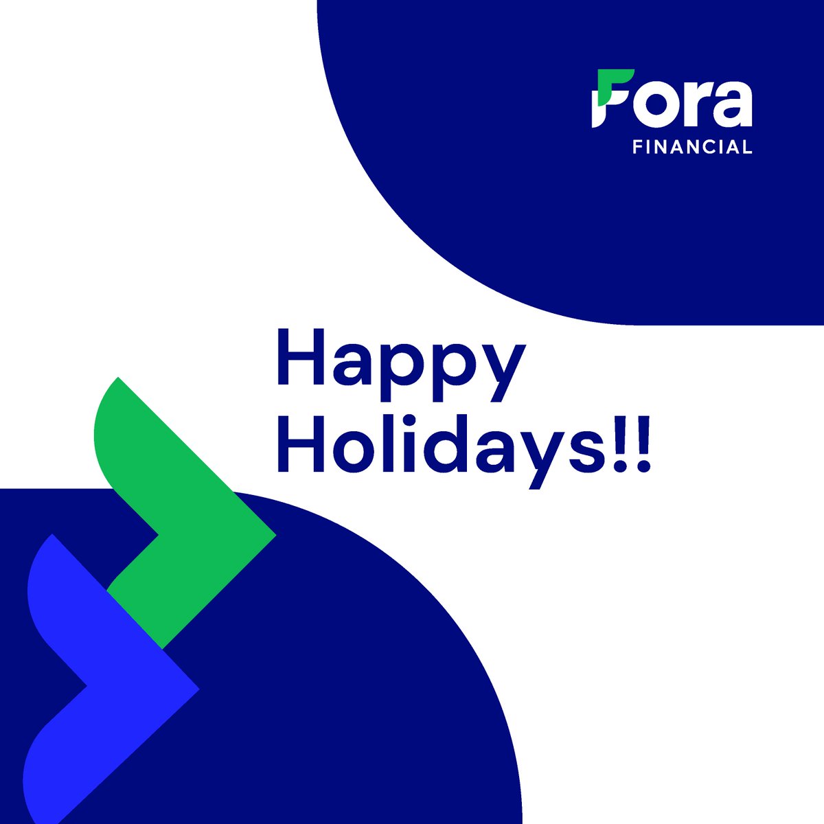 ForaFinancial's tweet photo. Wishing you and your family the best for the holidays.
#smallbusiness #finance #financingsolutions #FinancingServices #smallbusinesslending #smallbusinessloans #loans #lender #funding #fundingsolutions https://t.co/EnE5C2M4gL