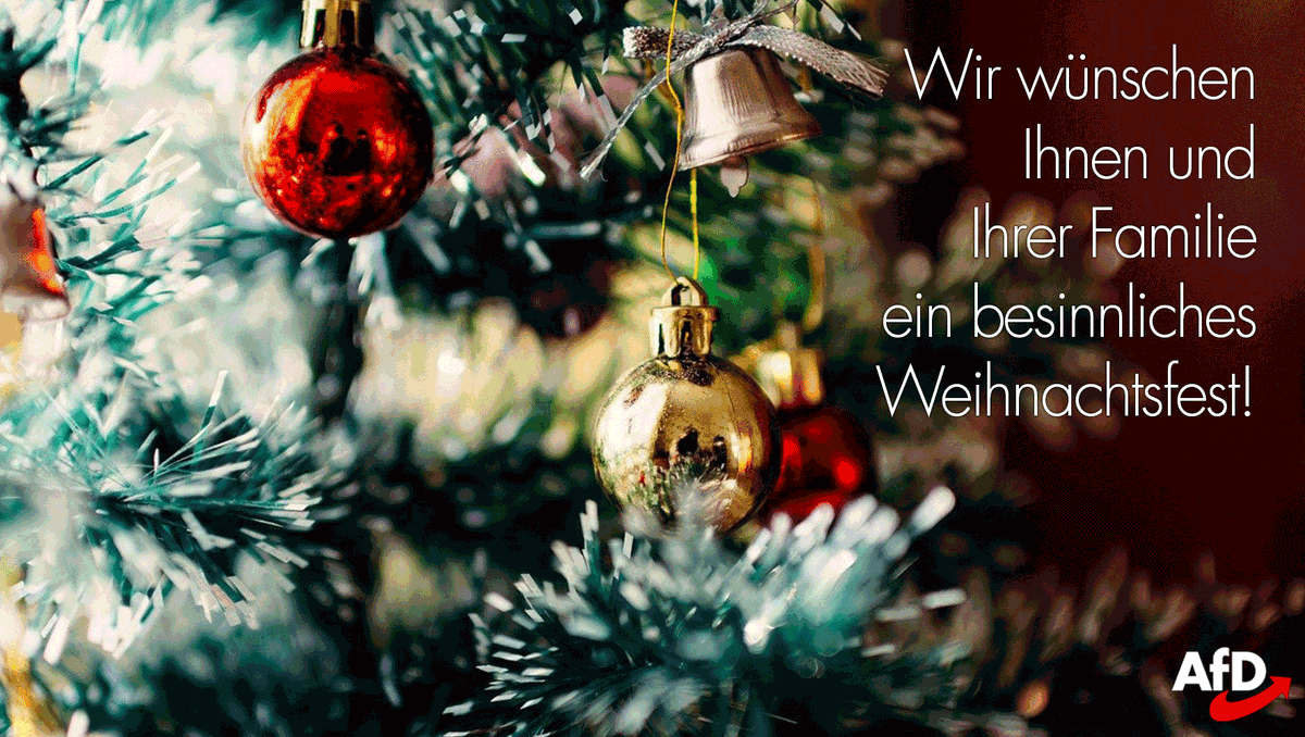 <a href="/Anemalon19/">Botin© 🕊</a> Danke &amp; weiter so, #TeamKinderschutz! Ich wünsche allen Mitstreitern, Unterstützern &amp; Freunden nah &amp; fern ein gesegnetes, besinnliches Weihnachtsfest im Kreise der Liebsten, sowie schon jetzt ein gutes neues Jahr 2023.🎄✨ #AfD #NRW #AfDNRW <a href="/AfDimBundestag/">AfD-Fraktion im Deutschen Bundestag 🇩🇪</a> <a href="/AlternativeNRW/">AfD NRW</a> <a href="/AfD_GE/">AfD Gelsenkirchen</a>
