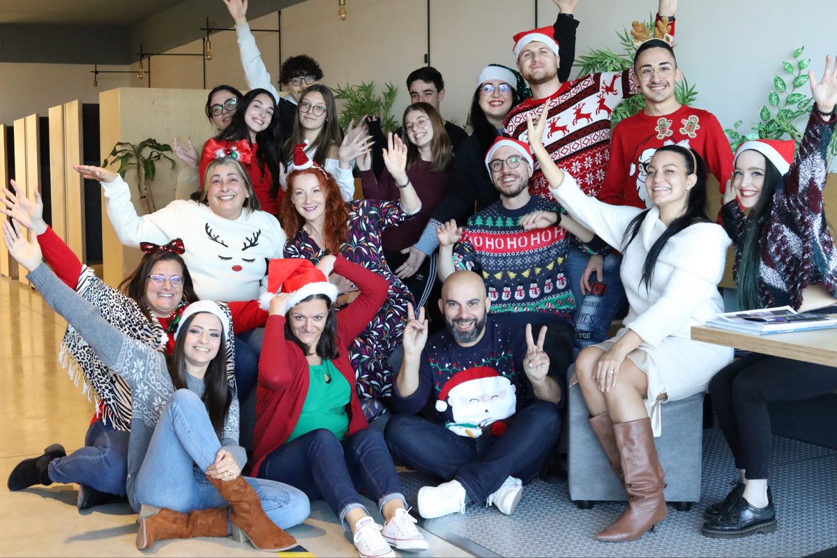 Esprimi_mlt's tweet photo. We’ve had a very Christmassy day at the office today! ✨❄

Christmas jumpers ✅
Festive accessories ✅
Holiday music ✅

What a blast it's been. 

Now, let's switch off for the year!

#Esprimi #EsprimiTeam #Christmas #Christmas2022 https://t.co/xZxBTrnxPQ