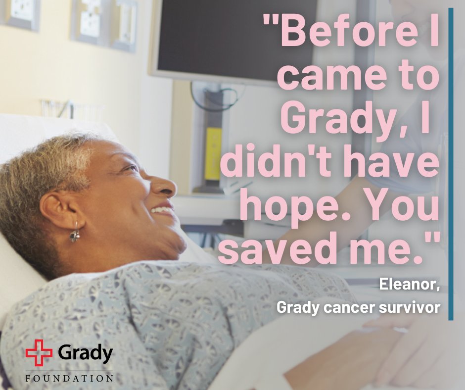 Our partnership with the Merck Foundation has allowed the <a href="/GradyHealth/">GradyHealth</a> Georgia Cancer Center for Excellence to get patients from diagnosis to treatment more quickly while supporting them through all aspects of their #Cancer journey. give.gradyhealthfoundation.org/site/Donation2…