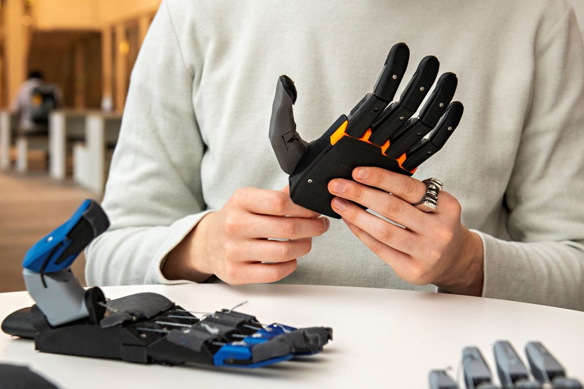 University of Strathclyde (@unistrathclyde) on Twitter photo <a href="/MetacarpalUK/">Metacarpal</a>, a company founded by Strathclyde graduates and supported by <a href="/StrathInspire/">Strathclyde Inspire</a>, is going from strength to strength in developing a cutting-edge robotic prosthetic hand.
Find out more ⬇️
strath.ac.uk/whystrathclyde…
<a href="/MetacarpalUK/">Metacarpal</a> <a href="/MetacarpalUK/">Metacarpal</a>, a company founded by Strathclyde graduates and supported by <a href="/StrathInspire/">Strathclyde Inspire</a>, is going from strength to strength in developing a cutting-edge robotic prosthetic hand.
Find out more ⬇️
strath.ac.uk/whystrathclyde…
<a href="/MetacarpalUK/">Metacarpal</a>