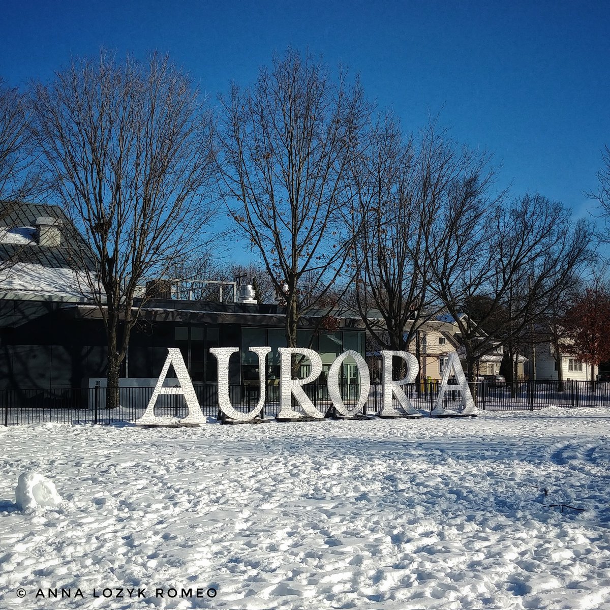LivingInAurora's tweet photo. Festive Town Park 🎄👾🎄
#AuroraOntario https://t.co/jK4cMxvN8T