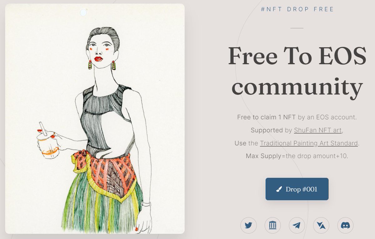 ShuFanNFT's tweet photo. ⌛️⌛️
The last week for you, to claim this #NFT for free.
https://t.co/UnZqZXkop5

222 #NFTs have been claimed already. The maximum supply would be the amount when the end.

#EOS #NFTGiveaways #NFTdrop #NFTart #illustration #ShuFan #ArtistOnTwitter https://t.co/Y2tfv6JUQh