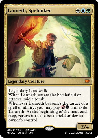 hexdrinkers's tweet photo. Then we had Julian going above and beyond in his gift to Chev - a new dungeon commander complete with TWO custom dungeons! Introducing
Lanneth, Spelunker
(3/4) https://t.co/WmWhWrONm4