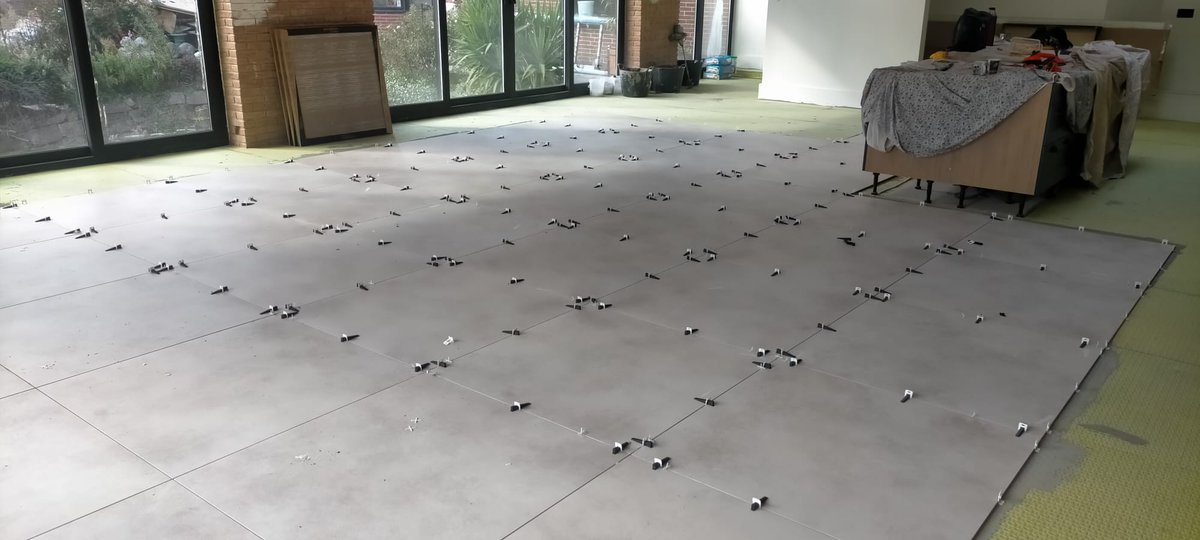 PPSmidlands's tweet photo. Not a common job, but here we filled in a swimming pool, ready to repurpose the space to a kitchen. 
The pool room was at the back of a property so no access for tippers, our lads barrowed all the material in, and concrete had to be pumped just under 30m 😱 ready for tiling 😍 https://t.co/iKkmI3Xejm