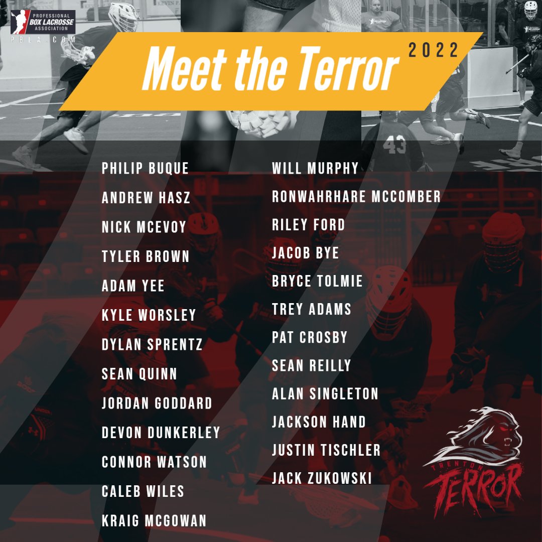 PBLATerror's tweet photo. It's here! The official Trenton Terror roster is here!  #pbla https://t.co/gkPwF5uWZJ