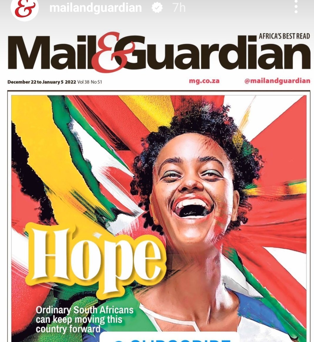 Tessa_Dooms's tweet photo. #Lessonsfrom2022
There is hope for South Africa.
The @mailandguardian's not wrong to locate hope in the hands and hearts of local communities
The most hopeful I have been about SA is in lesser known places, with people who are working daily to make their communties work. https://t.co/3Gi4m01me6
