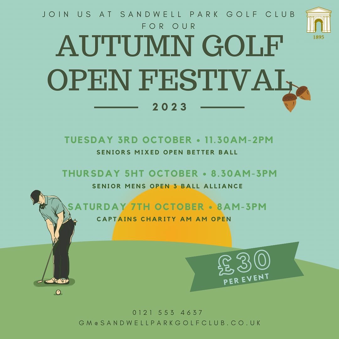 Sandwell Park Golf Club tweet media