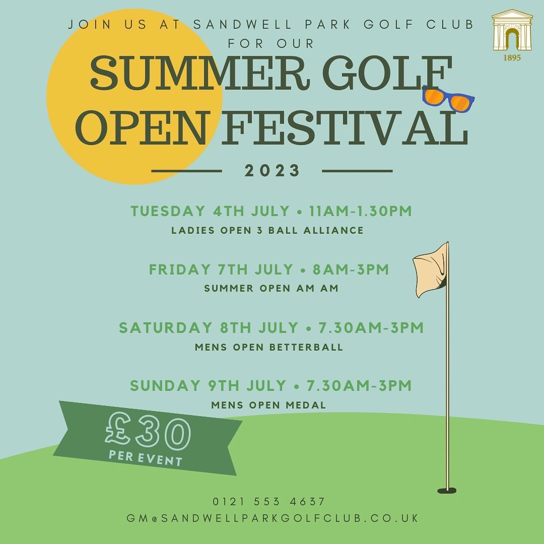 Sandwell Park Golf Club tweet media