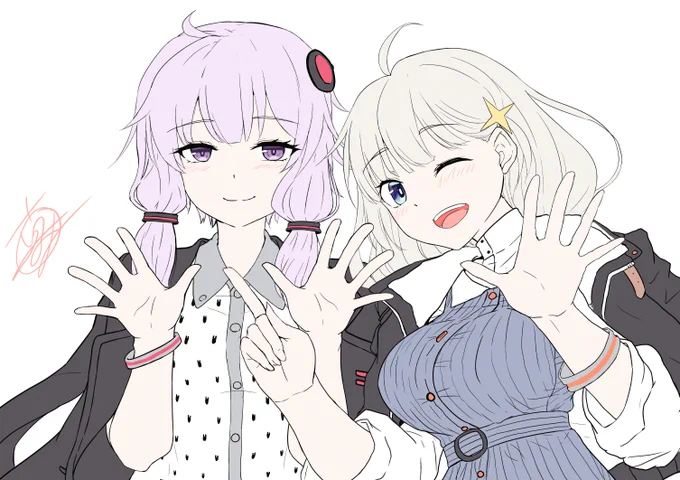 ゆかりさん、あかりちゃんお誕生日おめでとうございます!!#ゆかりあかり誕生祭 #結月ゆかり誕生祭2022#紲星あかり誕生祭2022 