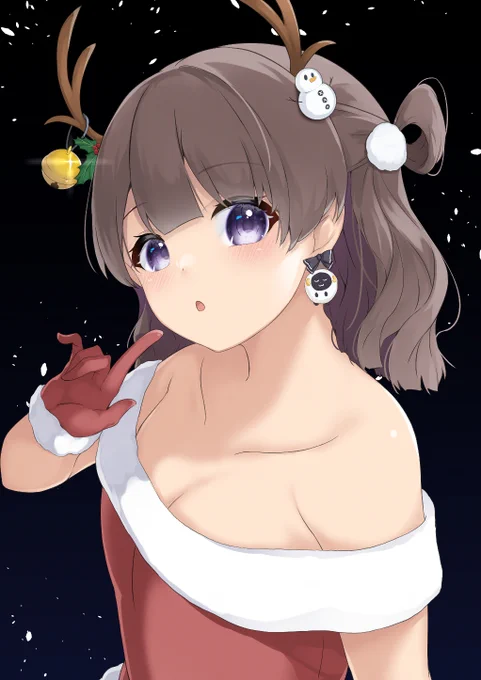 サンタコス! #おひつじめ絵 