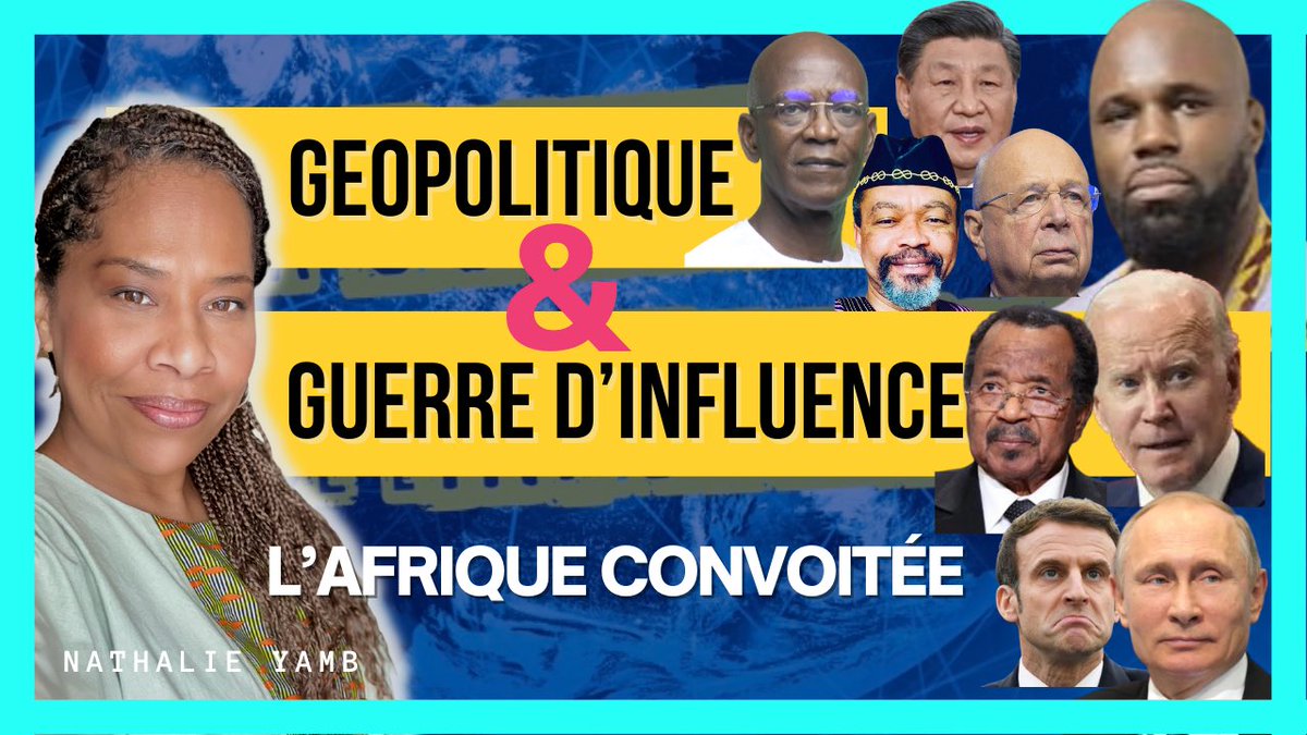 Nath_Yamb's tweet photo. Ma dernière vidéo. Merci pour vos partages 🙏🏽

L’Afrique convoitée: Géopolitique et guerre d’influence. Décryptage et marche à suivre.

👇🏽👇🏽

https://t.co/ASJuNmUfUn https://t.co/wChic5BWHN