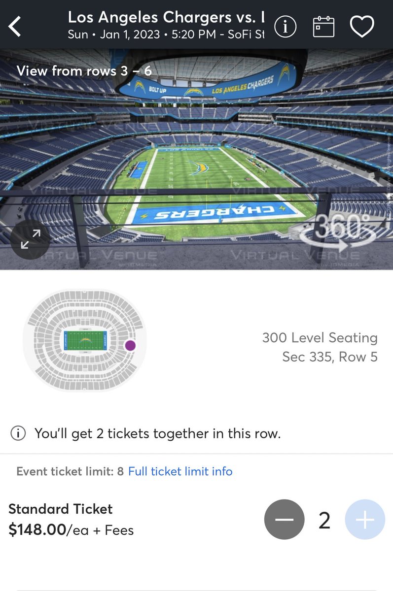 GACPodcast17's tweet photo. 🎟️ TICKET GIVEAWAY ⚡️
We are giving away these 2 tickets for the Chargers final home game of the season! 
To enter you must:
1. Follow and RT
2. Subscribe to our YT channel (link below)
3. Respond with a screenshot of proof of subscription 
We’ll announce the winner on Christmas! https://t.co/elkK5Xu46s
