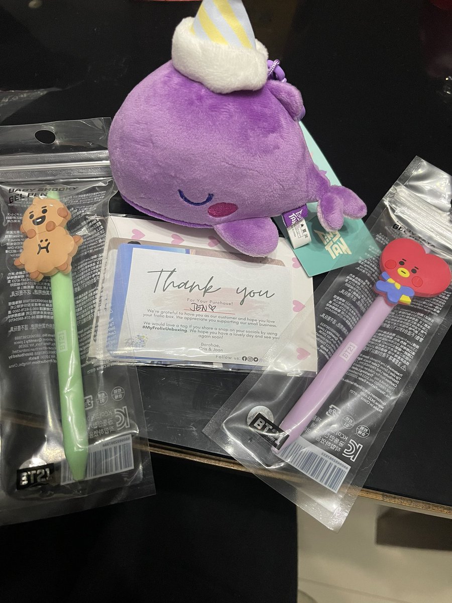 1n1tcool's tweet photo. Yey! 귀여워요 💜 🐳 
Thanks! @frolicboxph @joanieforbts @TNe95 https://t.co/itIZ2t4QZQ