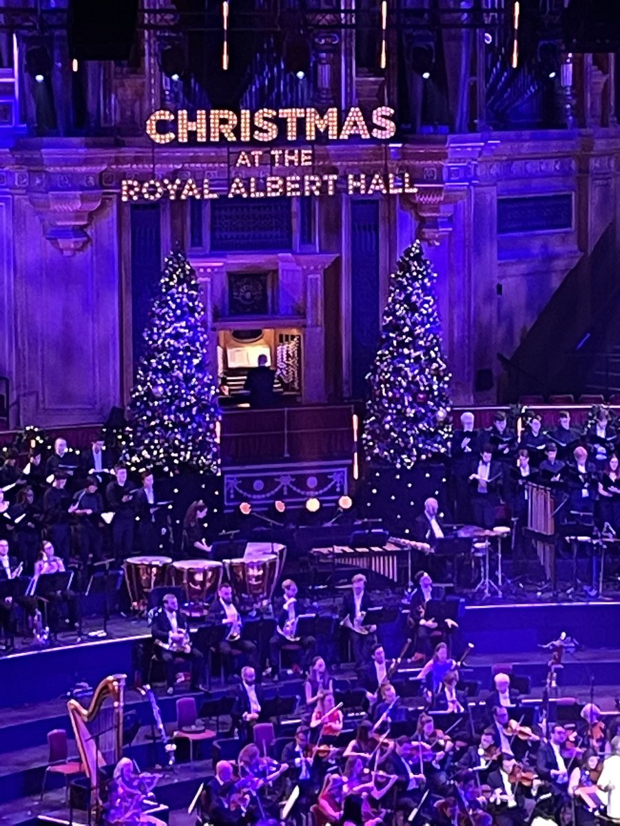 Big up the timps! From The Currys in box 33 #rahchristmas #rah #royalalberthall