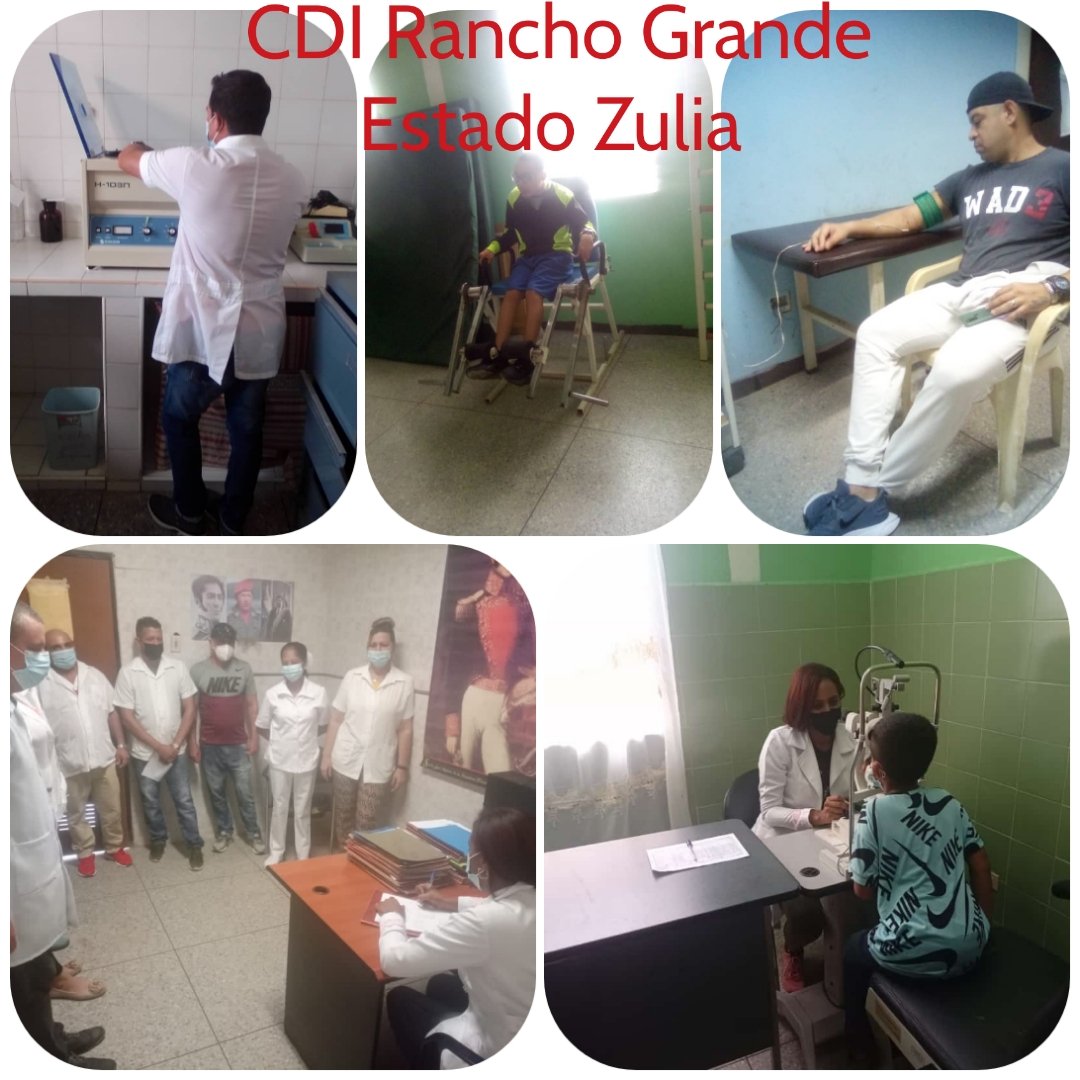 DonisGendris's tweet photo. CDI Rancho Grande estado Zulia, Desde el hermano pueblo Venezolano los Gales cubanos solidarios siempre.
 #CubaPorLaVida #Cuba #VoluntadDeElegir @cubacooperaZul https://t.co/8AC7eWWOCV
