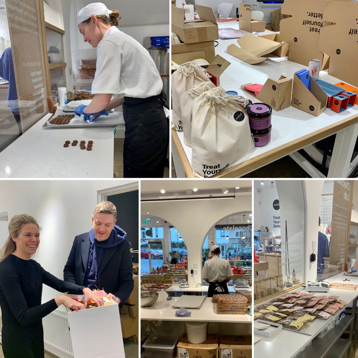 Very interesting &amp; lovely visit to the guys at <a href="/_nobo_/">nobó</a> this morning. Amazing brand ready for an amazing New Year #nobo #chocolate #fmcg #retail <a href="/biavest/">BEATRIZ PEREIRA</a>