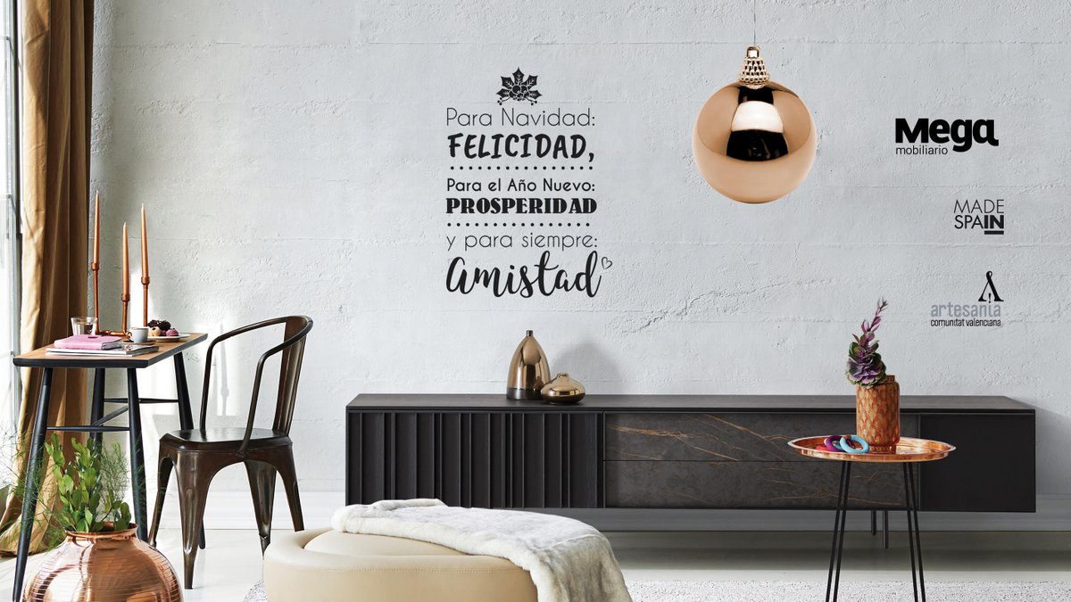 megamobiliario's tweet photo. 🎄¡Feliz Navidad #MegaAmigos! 🎄
Nuestros mejores deseos para 2023 💫
#MegaMobiliario #Feliznavidad #FelizAñoNuevo
#CreaTuEspacio #DisfrutaTuEspacio #colecciónCREA
https://t.co/9KvhLi9LaV https://t.co/ETKi3rFkVK