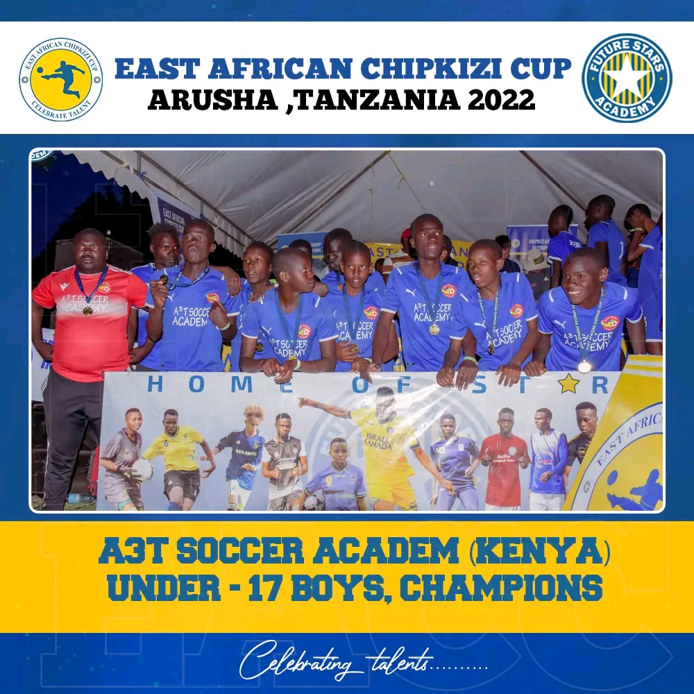 AcademyA3T's tweet photo. Welcome A3T Soccer Academy, The East African Chipukizi Cup 2022 winners (U17) in Arusha, Tanzania @FSATanzania @homelesswrldcup
#A3SoccerAcademy.
#Arusha #Tanzania #chipukizi #fsatanzania https://t.co/AbfHYzAzpY