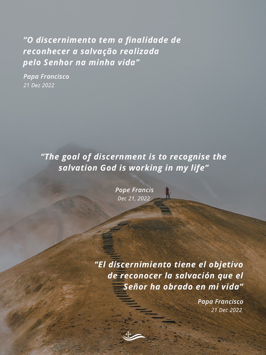 Catechesis on Discernment.

Read more here: bit.ly/3FKKj9L
