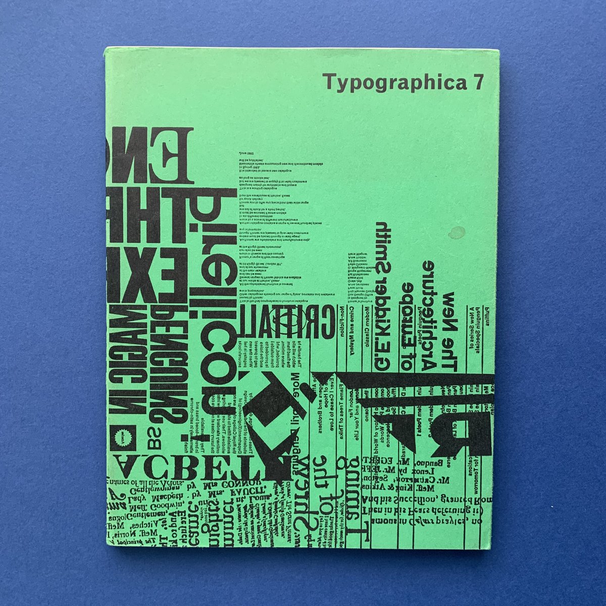 ThePrintArkive's tweet photo. NEW STOCK at https://t.co/QKCEIdyxN3
Typographica 7
Herbert Spencer
Lund Humphries
1963
#designbooks #designmagazines #graphicdesign #graphicart #typography #typographica #herbertspencer #PietZwart #AnthonyRobinson #NicoleteGray #PrintedEphemera #EuanDuff https://t.co/1DAHjTi1iH