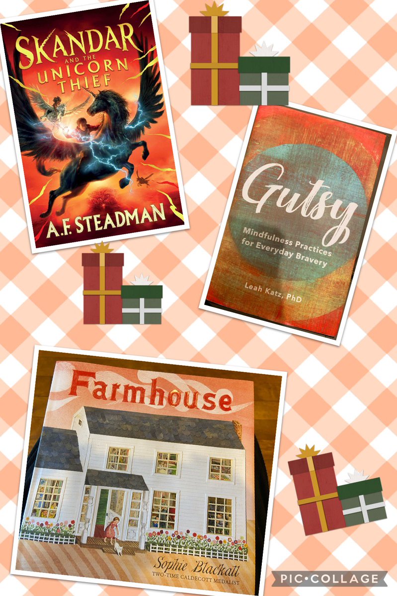aslan_magic's tweet photo. #NewToYouIn22- Day 22- Books I Will Gift- I like to think about what the receiver would like, &amp; gift accordingly; but if I had to pick what really struck me &amp; stuck w me: @annabelwriter @DrLeahKatz @SophieBlackall 🎁 @lhnatiuk @SawyersShari https://t.co/4ReKGDUMFo