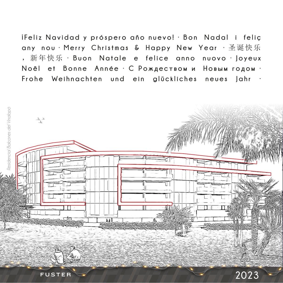 FUSTERarq's tweet photo. ¡FUSTER les desea una Feliz Navidad y un próspero Año Nuevo! https://t.co/QsaBNKduDM