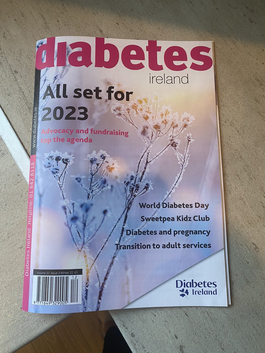 VickyDoyle28's tweet photo. Delighted to share my story on diabetes and pregnancy for the Diabetes Ireland magazine. Always happy to advocate on self management supports from lived experience! #Type1diabetes #DiabetesIreland #selfmanagement https://t.co/9pYkoSMY3F