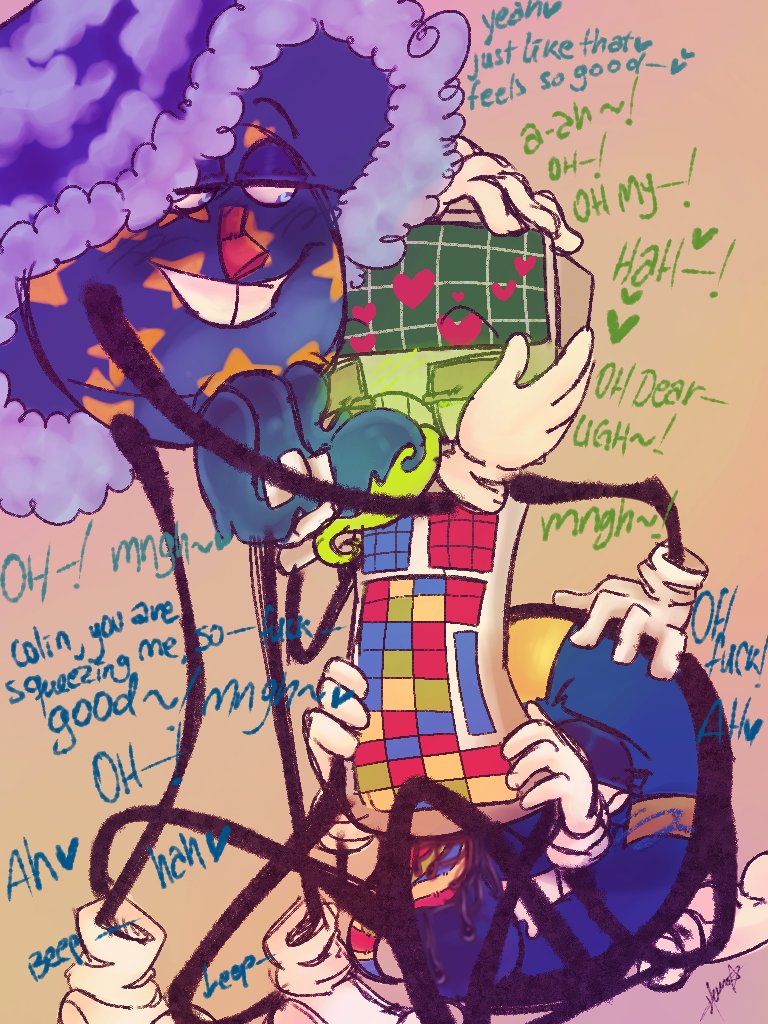 Kingofcoke5's tweet photo. Discovering yourself...? Nsfw
Page 33 to 36

So yeah, finally, a painted panel! Yayyy ♡♡♡
#doodle #sketch #nsfw #Digitalart #digitalillustration #DHMISnsfw #DontHugMeImHorny https://t.co/004kfXNUQO