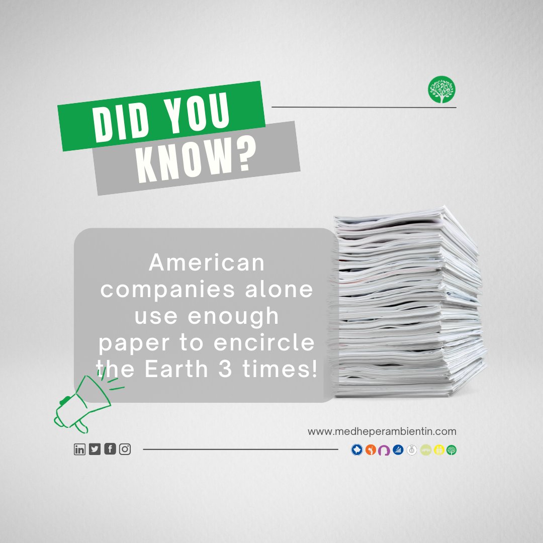 mdpambientin's tweet photo. Did you know?!

#americancompanies #paper #paperusage https://t.co/rERv6Ydm2R