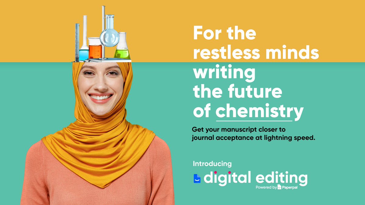 Editage's tweet photo. Develop the perfect chemistry between your words, your research, and all the future-shaping alchemy that your #Restlessminds stir up. With #DigitalEditing the most advanced language editing tool for chemistry is now at your fingertips.
Click to try https://t.co/MxVl5ZuAZe
#PhD https://t.co/iFdrS6HE2Z