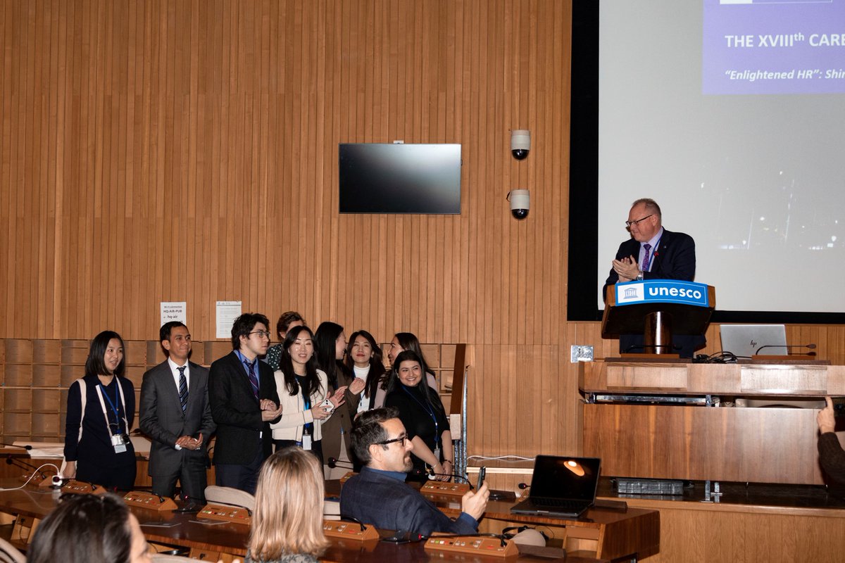 OfficialCDR's tweet photo. Last week took place in #Paris the 18th edition of the #CDR. 
This is a major event where #HR professionals from #UnitedNations systems exchange best practices.

#CDRParis2022
@France_UNESCO @UNESCO @francediplo @IOM_UN @r_salvia @LusAmorim9 @AlexLearning @mightydutchman https://t.co/6blY2ZyQHZ