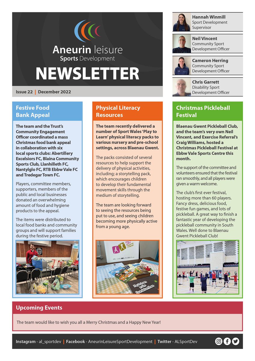 Aneurin Leisure Sports Development tweet media