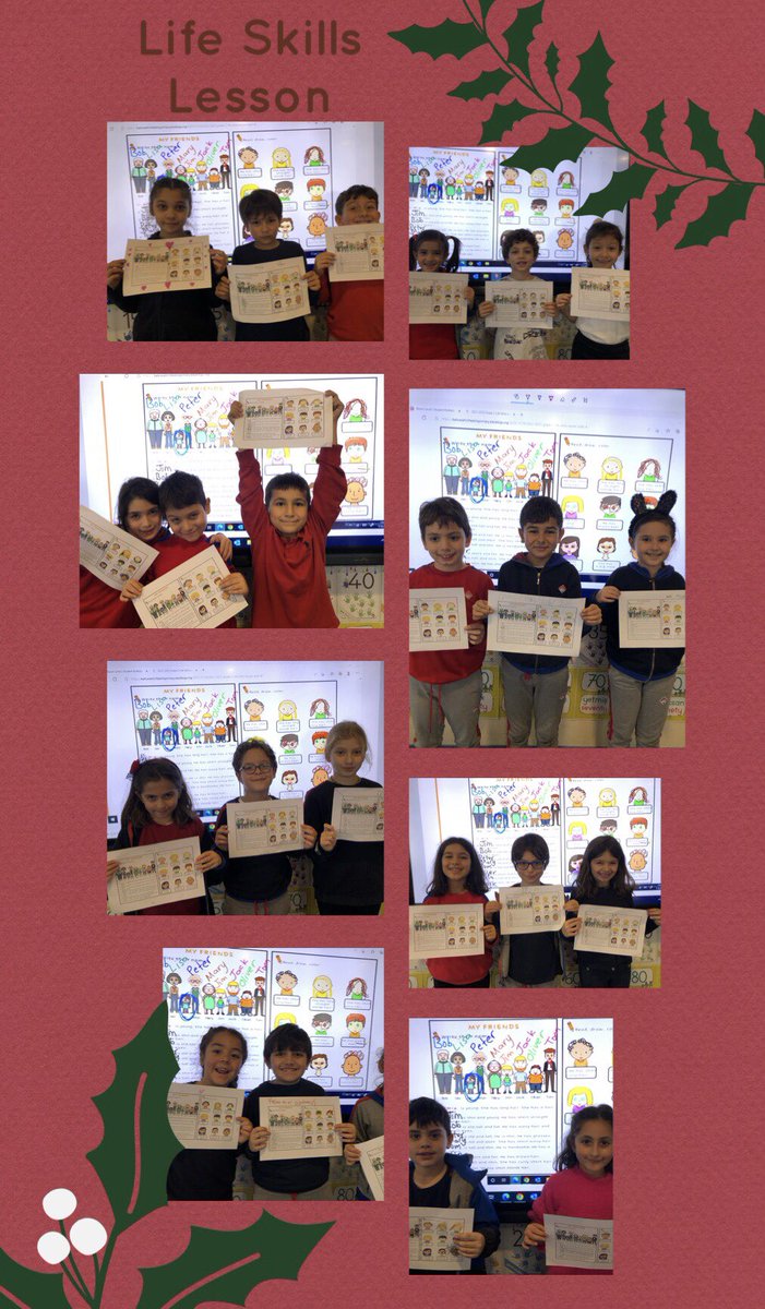 2nd Graders were able to understand how identity is formed through our physical appearances. ❤️💙<a href="/bahcesehir_k12/">Bahçeşehir Koleji</a> @bkmatthewbenton <a href="/HuruOner/">Huru Öner</a> <a href="/DenizKCoskun/">Deniz Karaslan</a> <a href="/bkcekmekoy/">BK Çekmeköy Kampüsü</a> <a href="/cihatarslan17/">Cihat Arslan</a> <a href="/PelinKizkun/">PELİN KIZKUN</a> <a href="/KurtNilay/">Nilay Kurt</a> Life Skills Lessons improve Ss’ esteem, social competence, and confidence.