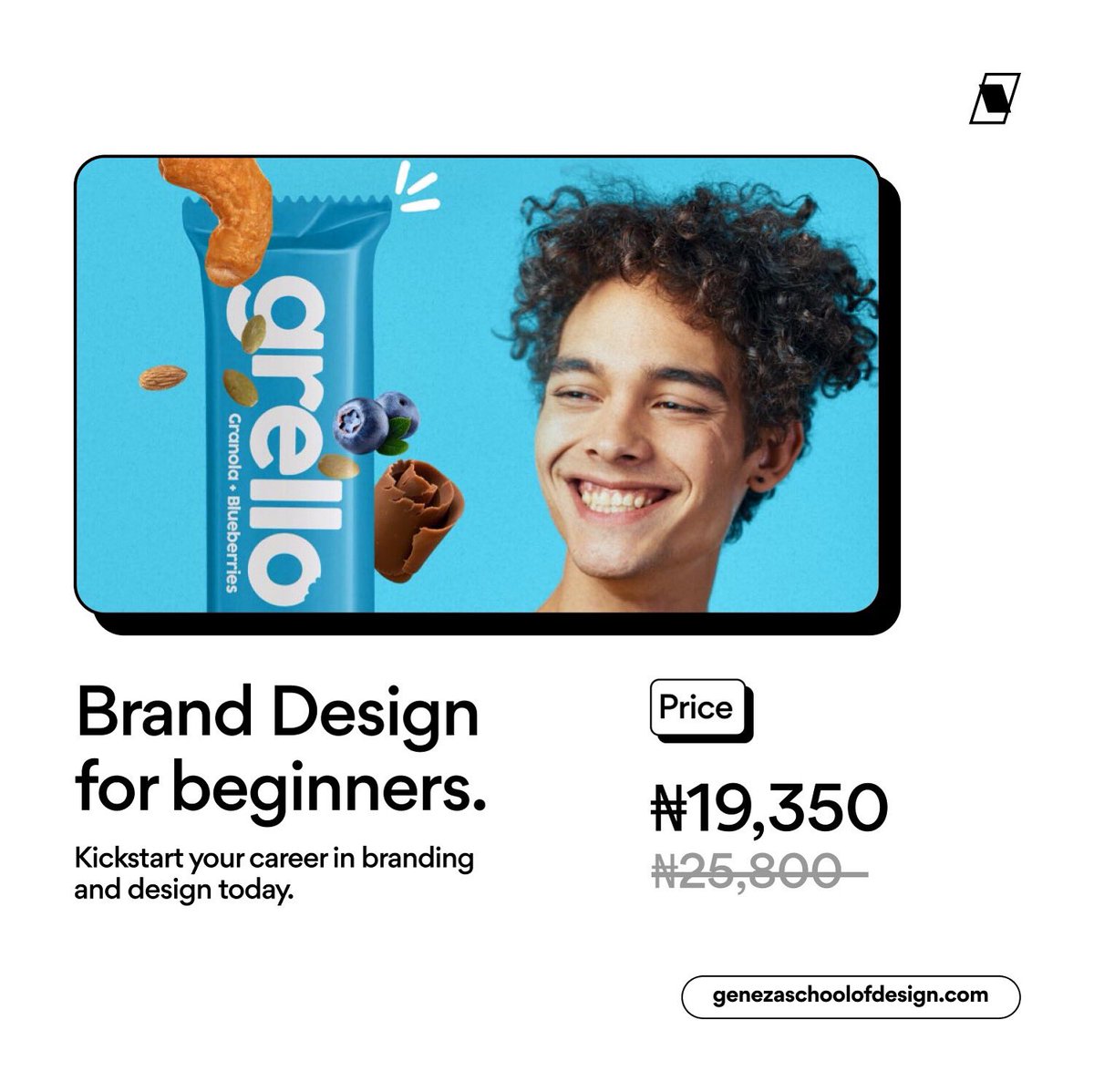 genezaschool's tweet photo. Learn how to create brand identity designs professionally🚀⭐️⁣
⁣ 
Our courses are self paced and extremely easy to understand. They can be taken from anywhere you are in the world! https://t.co/wACnoUaG1d