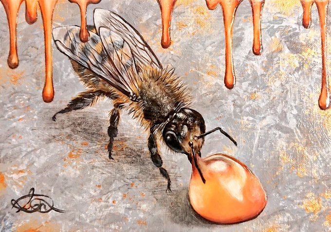 「honey signature」 illustration images(Latest)