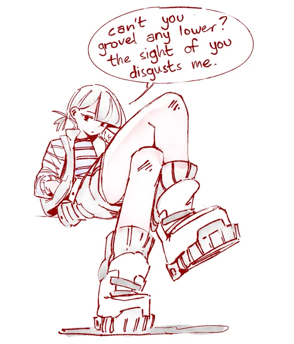 i bought csp, still cant get used to it though. heres a sketch i made on it _(._.)_ 