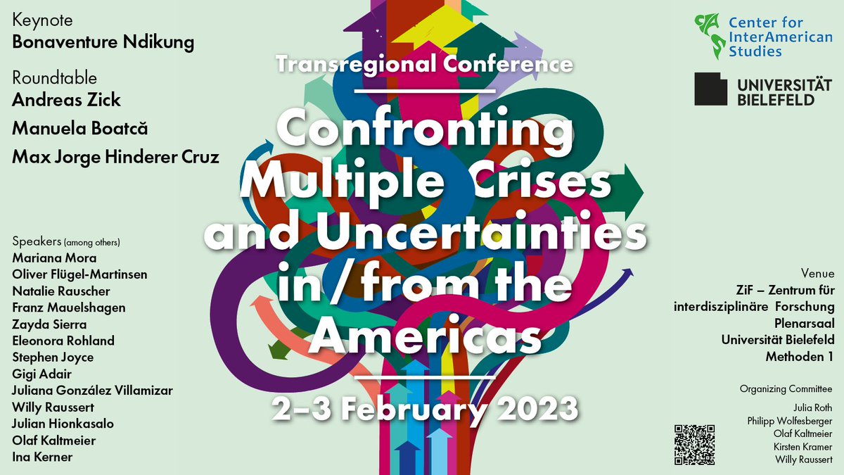 📢We cordially invite you to our #transregional conference from 📅Thursday, February 2nd, to Friday, February 3rd, 2023. @unibielefeld , @ZiF_Bi 👉For further information, see below or follow the link: uni-bielefeld.de/einrichtungen/…