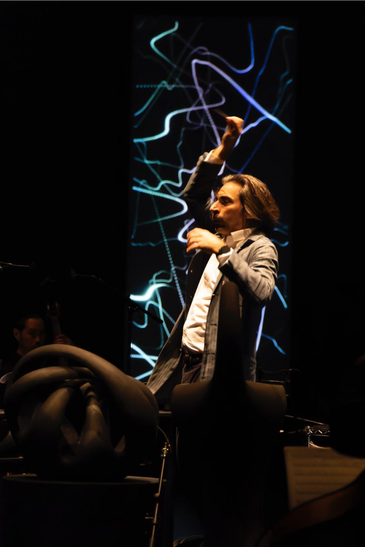 nsokyoto's tweet photo. Thank you so much! /// 
«Consciousness» a String Theory Symphony

The final movement of our epic project ended with a success that none of us dreamed of ! We performed in front of a full house on both days in the gigantic Miyako Messe hall. 
N.S.O=New Sound Orchestra !
#NSOKYOTO https://t.co/VdRh9W5kAu