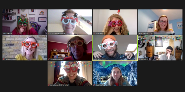TechForGoodCAST's tweet photo. 🎉 Happy holidays from everyone at CAST! 

We're taking a break from noon today (22nd December), through to the morning of Wednesday 4th January. If you need anything during that time, please contact hello@wearecast.org.uk. 

Wishing everyone a very happy and restful break 💖✨ https://t.co/3bUulM1pGR