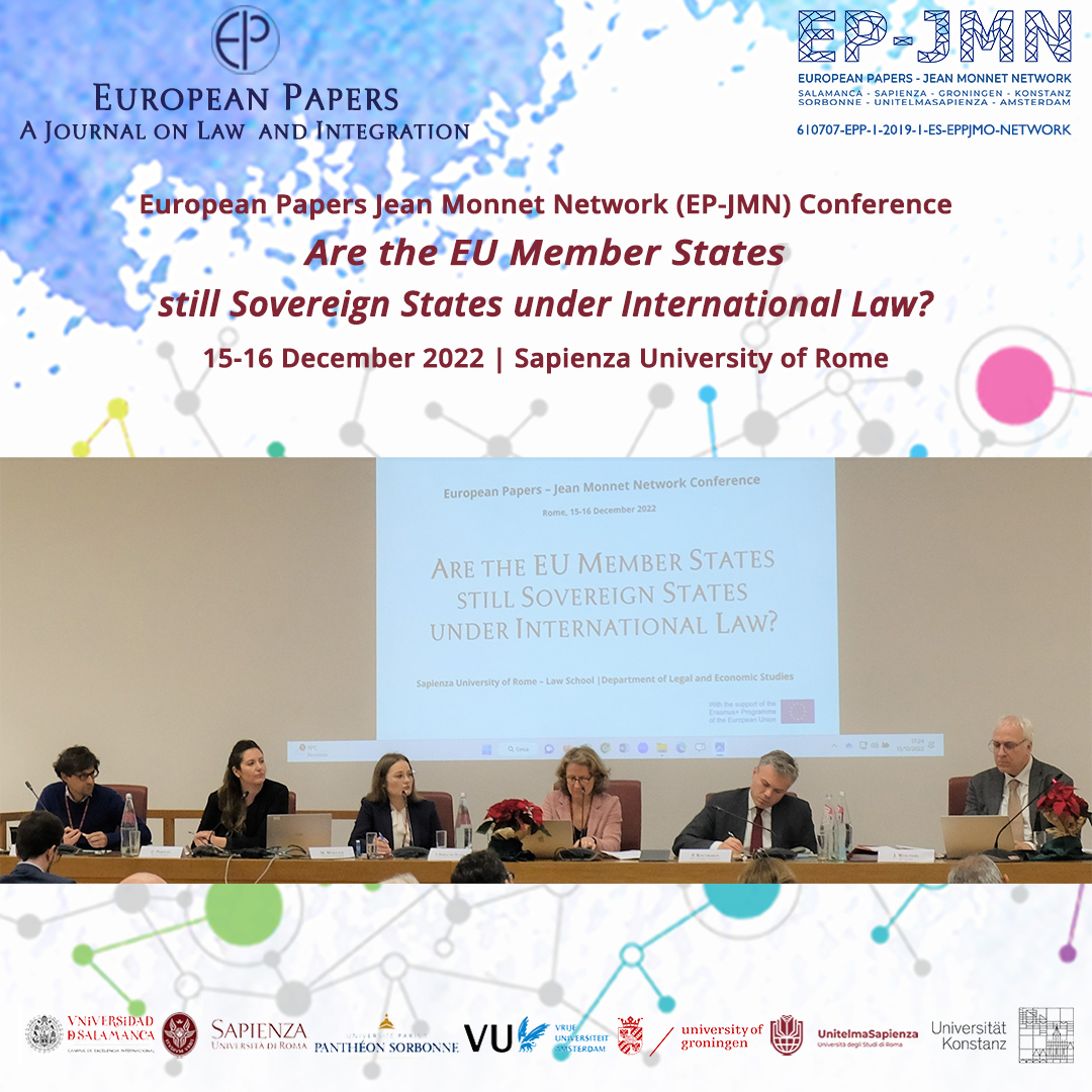 …and concluded its first day with a panel on ‘Domaine reserve of the Member States and the Limits from EU Law’.