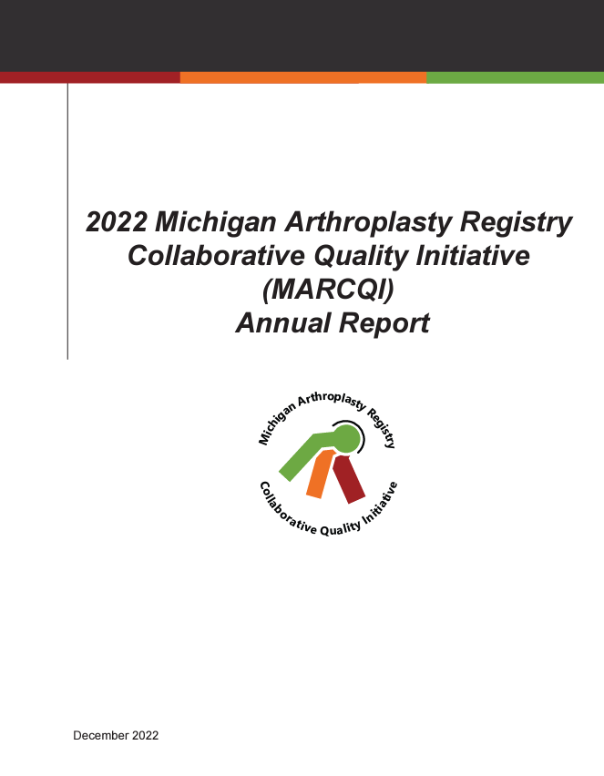 MARCQIorg's tweet photo. 🚨 We are pleased to share the #publication of the 2022 MARCQI Annual Report! 🚨
cc: @BCBSM 

Find it publicly available here:
https://t.co/s5wSZ7uoCO

#QualityImprovement #quality #JointReplacement #hip #Knee #orthotwitter #MIValuePartnerships https://t.co/tZqi8bve5R