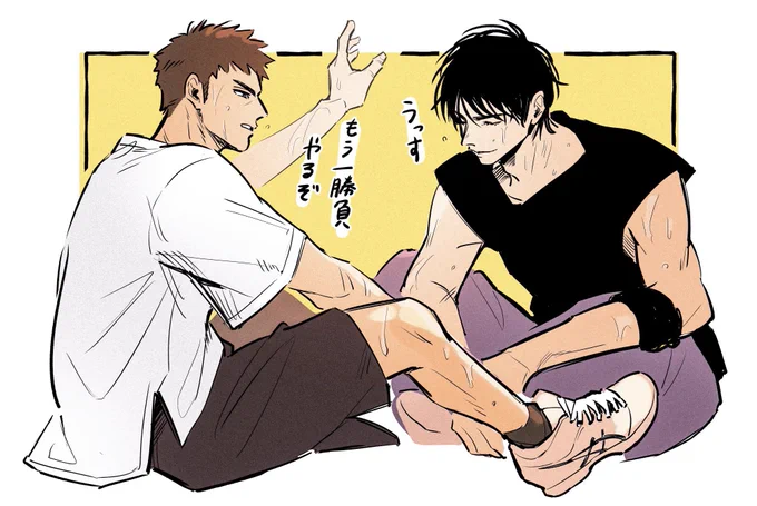 あの対決以来定期的に二人で勝負するようになってほしいし、合間に二人で雑談するようになってほしいし、そんな中稀に流の笑顔が見られるようになるとなお良い(流三)