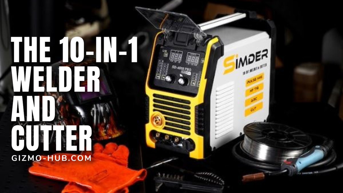 HubGizmo's tweet photo. S SIMDER : THE 10-IN-1 WELDER AND CUTTER | #Kickstarter | https://t.co/ZbJVztxEqD
➤ Pre-Order the S Simder - https://t.co/VySYRYZdo0
➤ Watch Video - https://t.co/zHllDJm2yE
#simder #ssimder #welder #welding #diy #diytools #diymachine #weldingmachine #crowdfunding #gadgets https://t.co/HBHB96RSeA