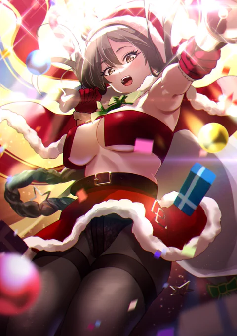 サンタ虞美人#FGO 