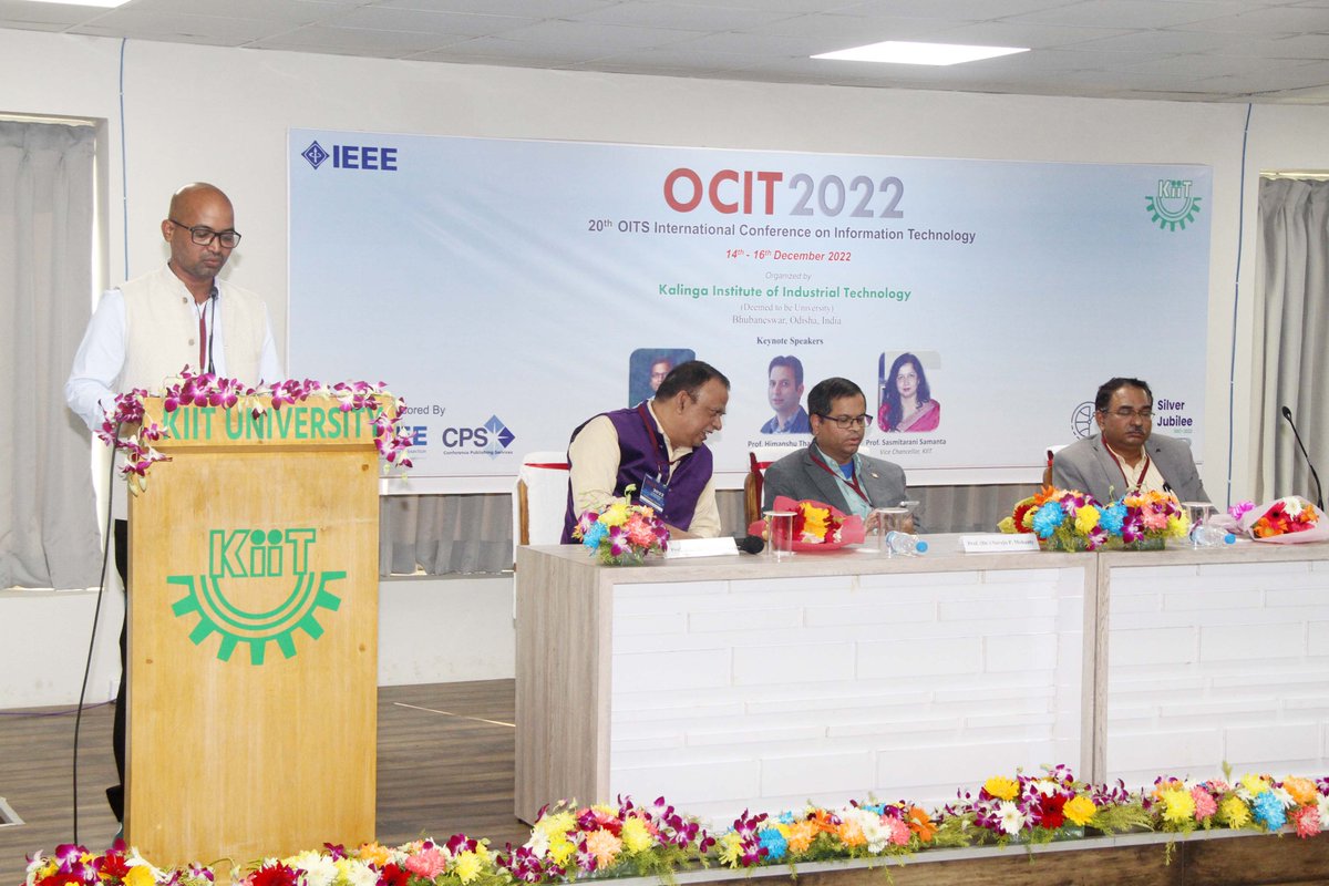 kunal3134's tweet photo. KIIT School of Computer Engineering Organizes 20th International Conference on Information Technology. #WeLoveKIIT #AchyutaSamanta #MyKiiTMyPride #KIITat25 #SoilToSilver #InstituteOfEminence
@TuringStars
@achyuta_samanta
@KIITUniversity https://t.co/M8iwAmI5W6