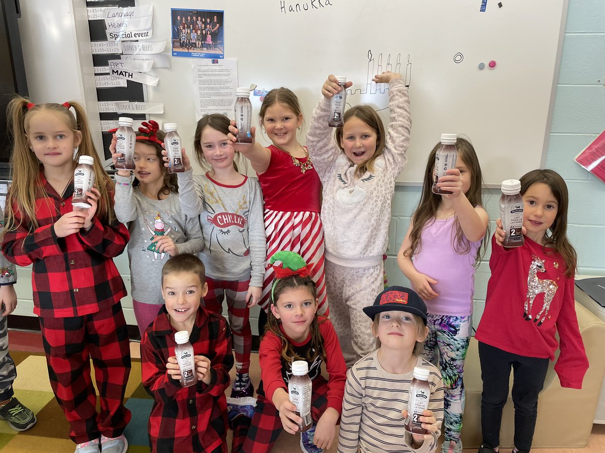 Thank you to the Huron County Dairy Producers for giving each student a chocolate milk! #communitykindness #dairyproducers